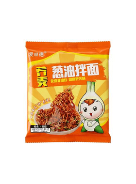 爱丽德荞麦面葱油拌面方便面代餐