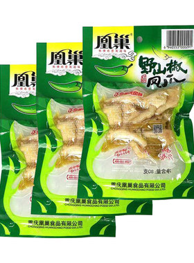 凰巢野山椒泡椒凤爪麻辣味
