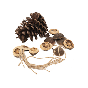 DIY创意手工花制作材料包 幼儿园美工区角装饰材料天然木片花粘贴