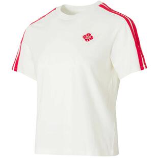 adidas阿迪达斯女子运动休闲短袖T恤KV0507