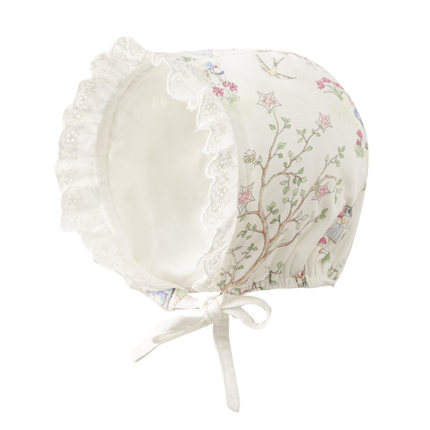 嫚熙婴儿帽子牛油果丝柔棉新生婴儿无骨绑带胎帽初生宝宝胎帽