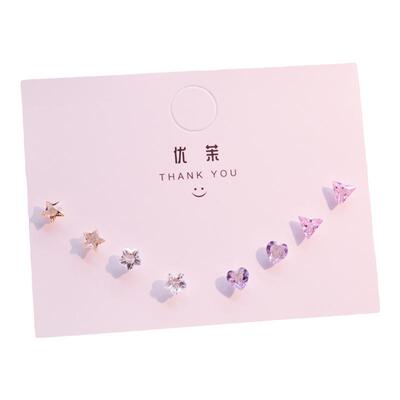 优茉树脂简约锆石女超闪