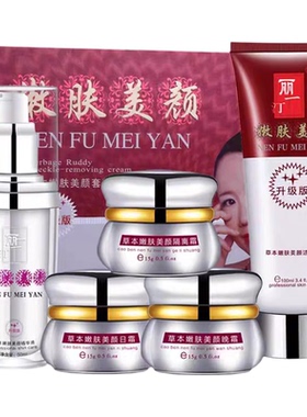 丽一汀白里透红五合一二合一套装
