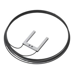 槽型对射光纤传感器U型光纤探头放大器端子机标签定位纠偏感应器