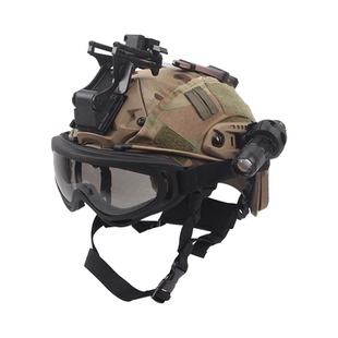 FastPJ儿童迷彩战术头盔FAST野战吃鸡三级头盔户外骑行防护安全帽