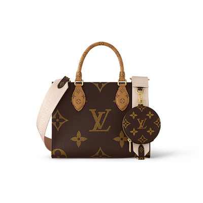 Louis Vuitton/路易威登LV包包Onthego托特包女帆布单肩包未使用