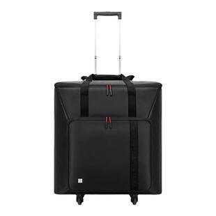 bubm台式电脑显示器行李箱27寸带轮子机箱收纳包24主机拉杆箱防震