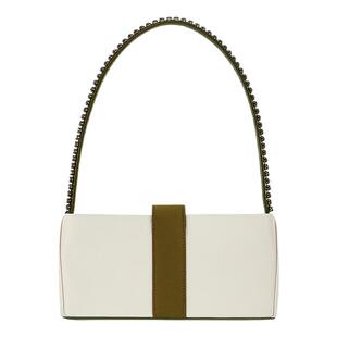 Riotlily/艾特里里夜栖花园包包时尚简约杏色通勤单肩包新年礼物