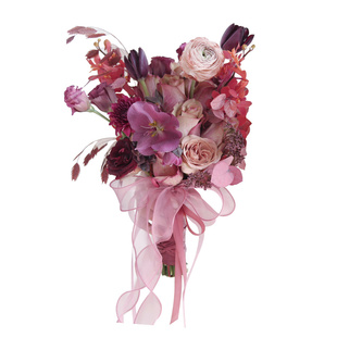 花艺库圣诞节新款鱼尾纱丝带花束手工diy包装纱绸带缎带花店材料