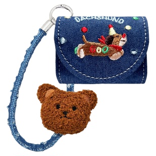 漫步者Comfo Clip耳机套Q适用EDIFIER新款ComfoClip耳夹式蓝牙耳机壳花再EDF200161一体式耳机壳复古皮套卡通