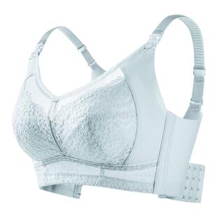 夏天专用哺乳文胸大胸显小全罩杯G薄款蕾丝无钢圈上托聚拢孕妇bra