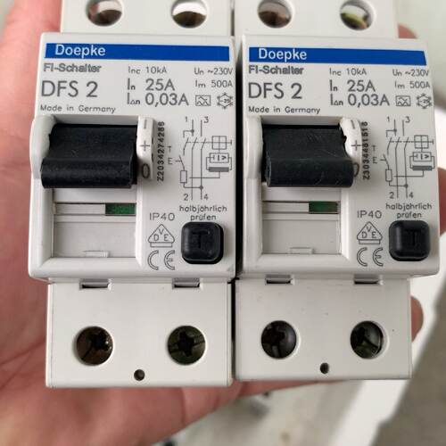 溢价-德国德牌电磁式漏电保护器25A30mA