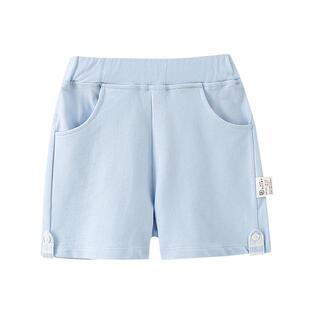 男童夏季短裤儿童夏款裤子小童中裤薄款宝宝五分裤纯棉女童牛仔裤