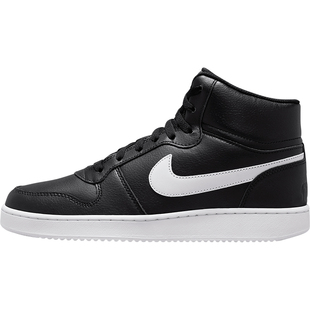 Nike/耐克官方正品Ebernon男士休闲中帮皮面轻便板鞋AQ1773-002
