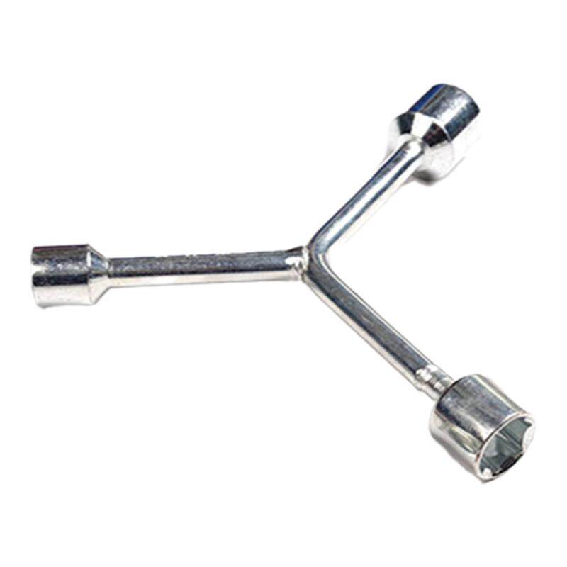 L型扳手弯头双头扳手穿孔穿心扁头套筒扳手外六角扳手套管