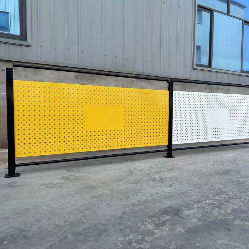 厂家定制车间观光通道围栏仓库防护栏板冲孔工厂网镀锌隔离铁丝网