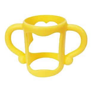 婴儿奶瓶手柄配件通用安全软硅胶弹性宝宝水杯手把奶壶把柄耐高温