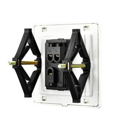 通用86型118型金属暗盒修复器接线盒插座底盒固定开关盒撑杆修复