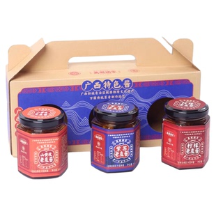 万国食品老友酱3口味组合广西特色酱特产凉拌酱料下饭拌面条酱料