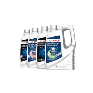 博世防冻液红色绿色四季通用汽车发动机冷却液有机乙二醇OAT技术