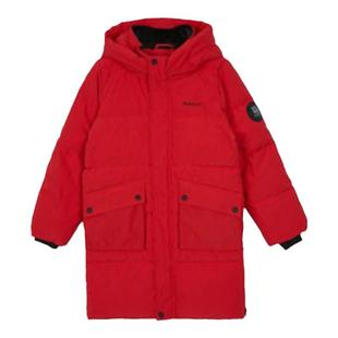 探路者儿童羽绒服加厚冬季女童中长款时尚休闲抗寒保暖运动羽绒服