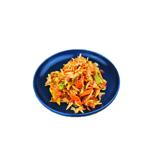 佳木斯拌菜拌海虹鲜族三姐妹星星新鲜春花拌面拌菜海虹东北冷面