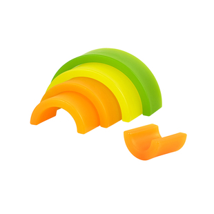 guidecraft情景光影积木拱门堆叠家庭游戏幼儿园早教探索教具2岁3