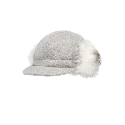 保暖防寒护耳棒球帽复古鸭舌帽子