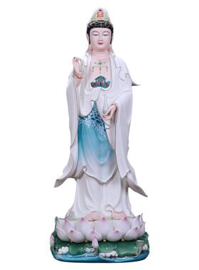 格兰吉陶瓷西方三圣佛像供奉摆件