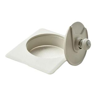 电脑桌穿线孔盖板 穿线盒孔塞 线孔盖孔灰白黑圆 35 53 50 60mm孔