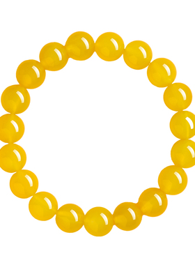 【100%官方正品】天然黄玛瑙手串