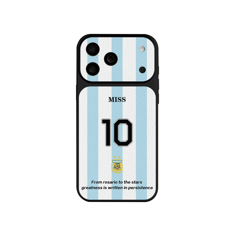 世界杯球星梅西苹果iPhone17Pro手机壳MagSafe磁吸电镀边框保护套17pro保护壳高级感彩绘高端足球风17系列