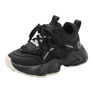 童鞋女童2026新款春季儿童运动鞋网面透气老爹鞋女孩小白鞋子春款