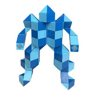 百变魔尺24段36节72幼儿园48阶96长条魔方108磨尺14儿童240段玩具