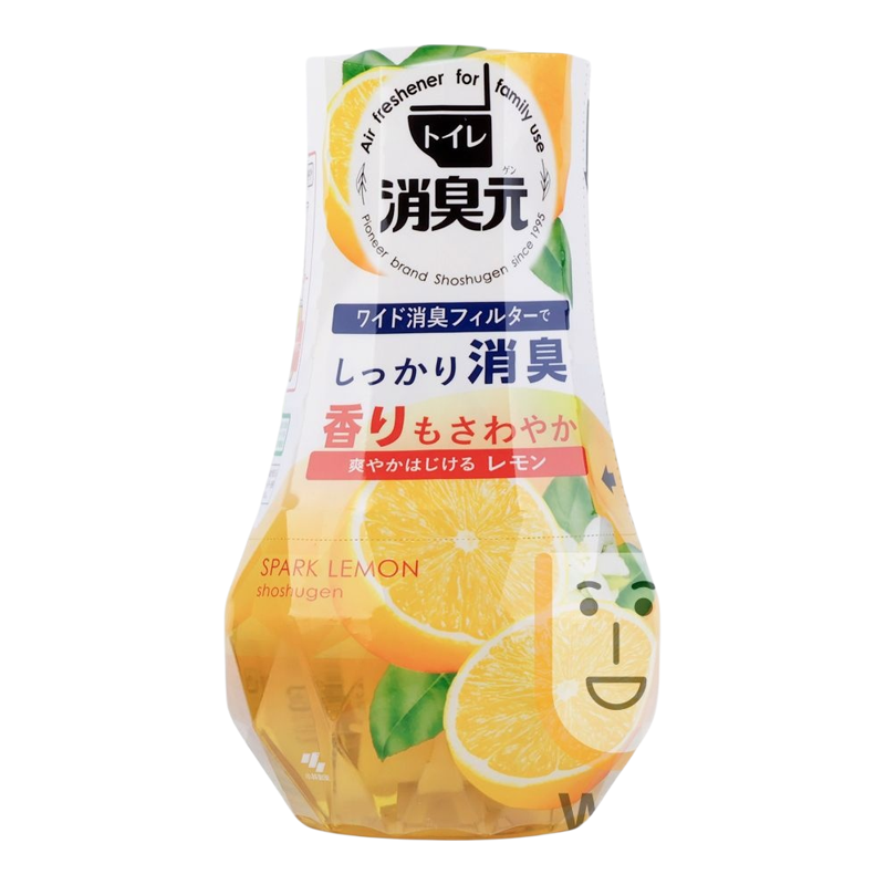 小林制药 进口日本消臭元厕所消臭芳香剂400ml柠檬黄空气清新净化