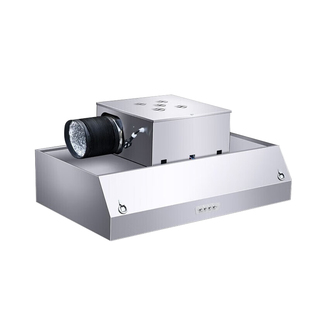 【免费安装】商用抽油烟机柴火灶餐饮净化器一体机大吸力不锈钢