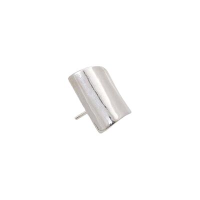 VIXTORM Trapezium S925纯银耳钉半包式耳环 先锋设计 潮牌潮品