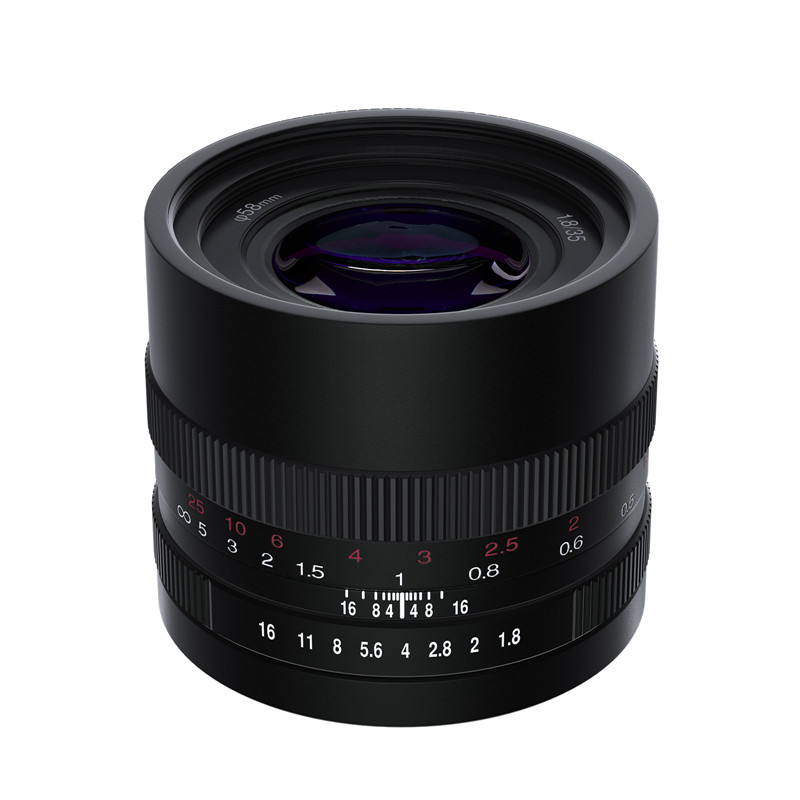 岩石星全画幅35mm F1.8大光圈人文人像镜头定焦微单适用FE/RF/Z/L
