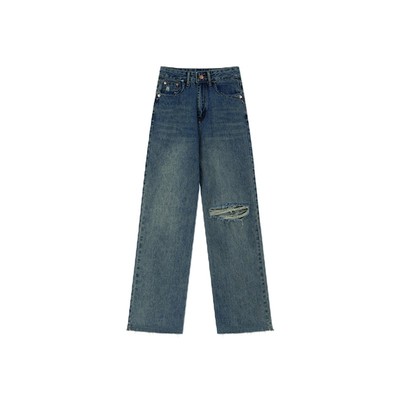 巨显腿长，版型绝绝子牛仔裤~