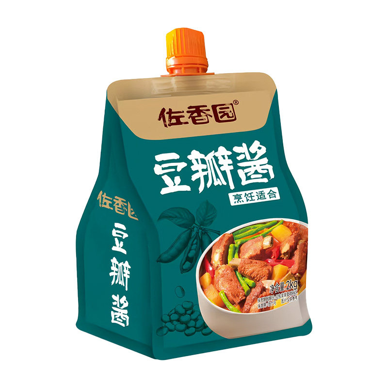 佐香园豆瓣酱正宗东北大酱黄豆酱家用烹饪炒菜焖炖烧鱼熟酱调味酱