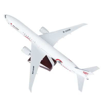 带轮子仿真波音民航飞机模型
