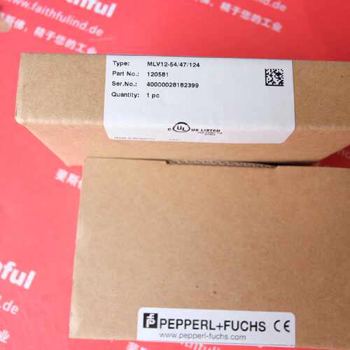 议价PepperlFuchs 120581 倍加福全新光电传感器 MLV12-54/47/124