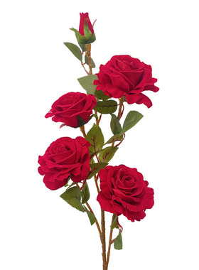 塑料假花玫瑰花仿真花超大
