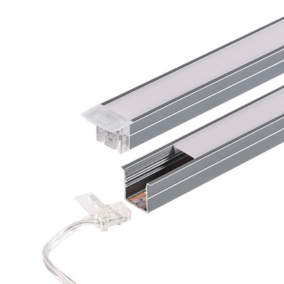 LED酒柜灯带嵌入式免焊接衣柜鞋柜餐边柜子橱柜灯24V层板灯线条灯