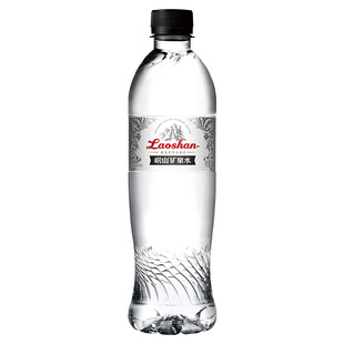 崂山古冰川矿泉水天然饮用水家用办公室会议聚会500ml*24瓶整箱装