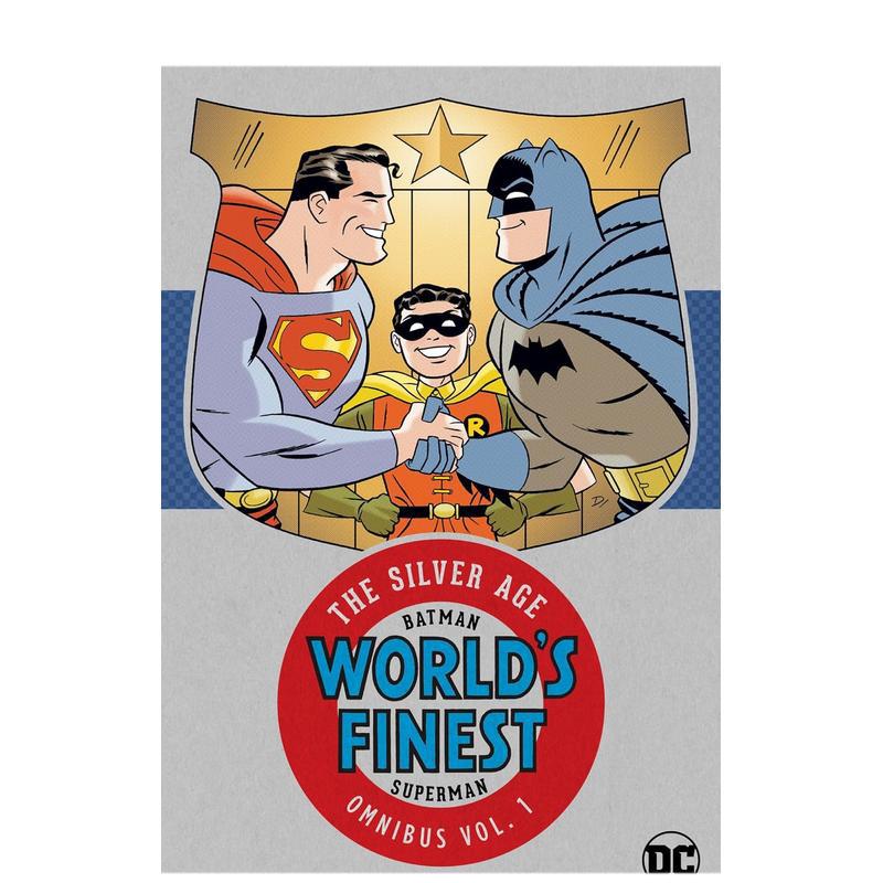 【现货】【DC Comics】蝙蝠侠超人世界之巅白银时代合集卷1（新版）英文漫画精装进口原版书Batman & Superman World’s Finest: