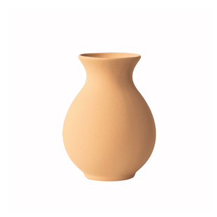 简约陶瓷花瓶水养北欧高级大肚大口径摆件客厅插花鲜花家居电视柜