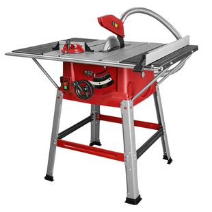 10寸木工推台锯 多功能电圆锯切割机电动工具精密裁板地板无尘锯