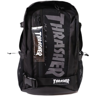 【艰难补货】Thrasher 火焰街头滑板大容量学生书包双肩包滑板包