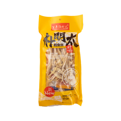 百年渔村儿明太鱼丝追剧零食85g